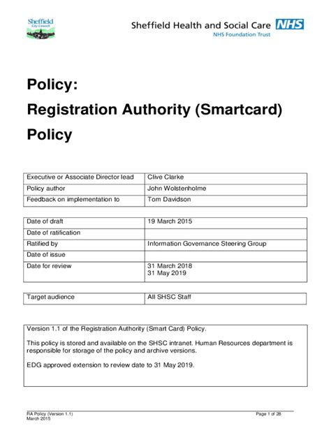 smartcard local registration authority